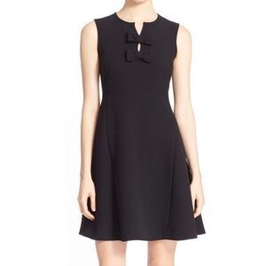 Kate Spade Black Sleeveless A-Line Cocktail Dress
